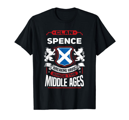 Clan Spence Scottish Surname Family Reunion Scotland T-Shirt