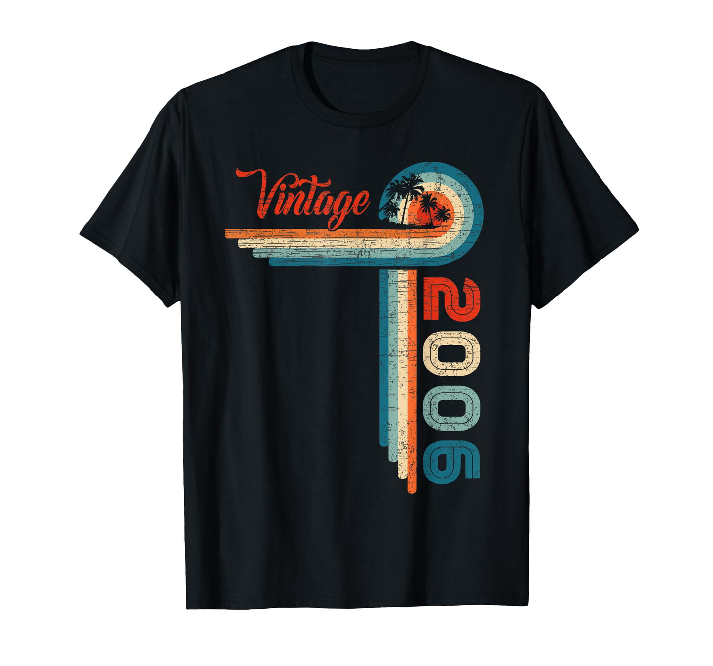 19 Year Old Retro 19 Birthday Gifts Vintage 2006 T-Shirt