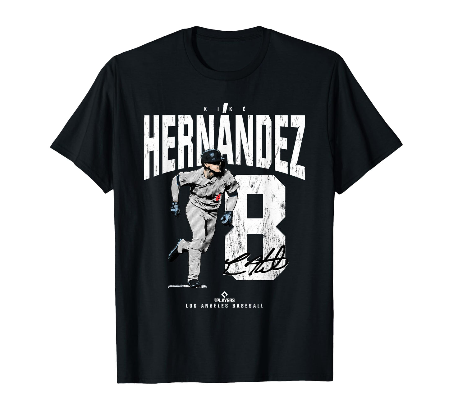 Kike Hernandez | Los Angeles D Baseball Players | MLBKHE3921 T-Shirt