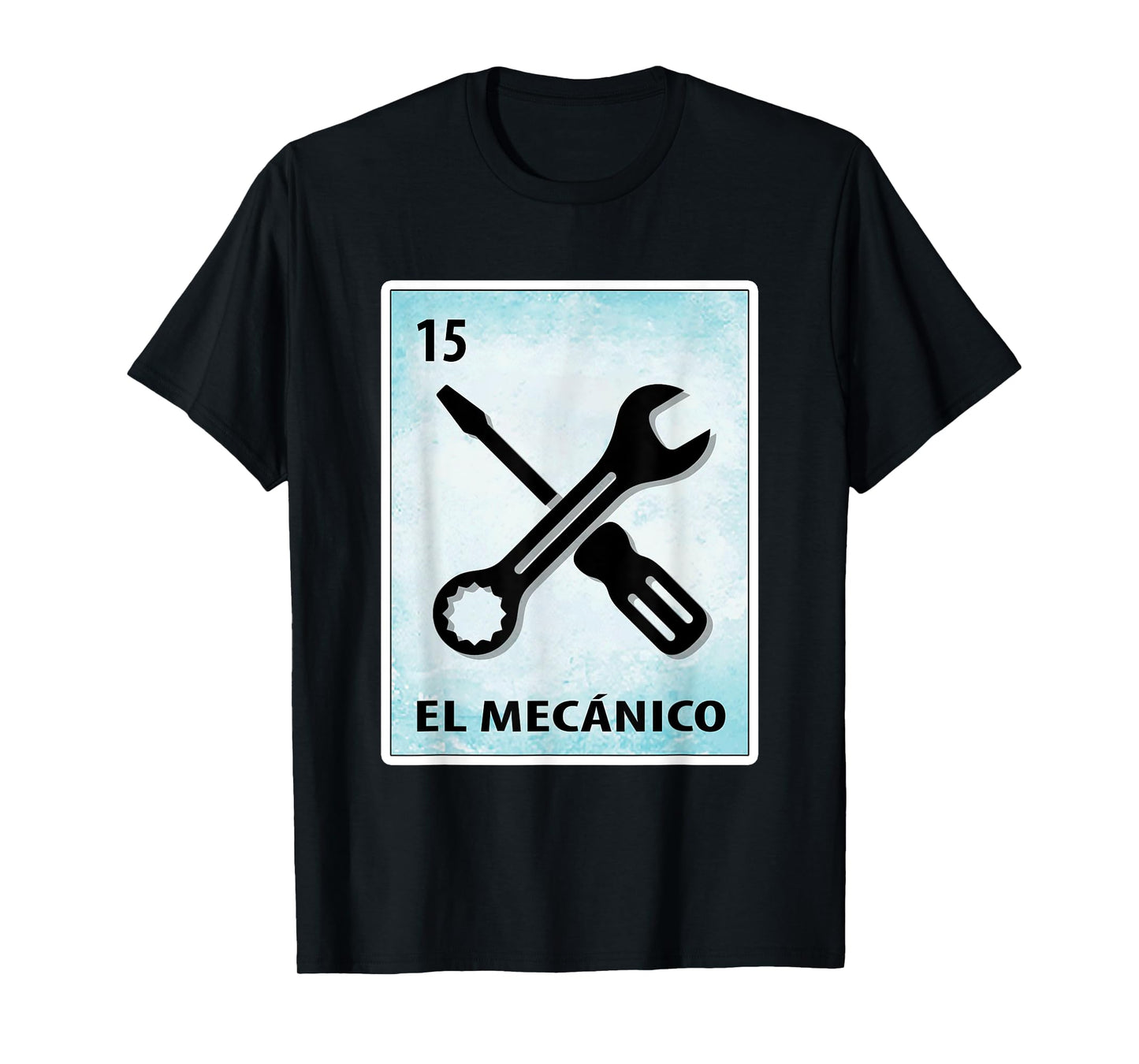 El Mecanico Mexican Mechanic Cards T-Shirt