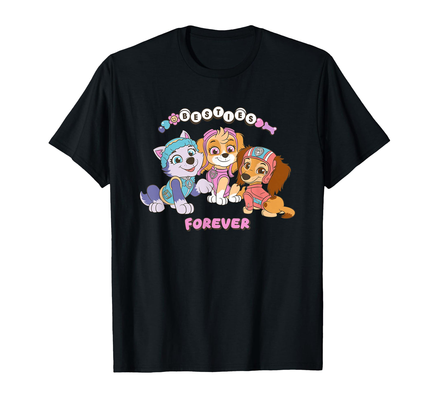 Paw Patrol Besties Forever Girly T-Shirt