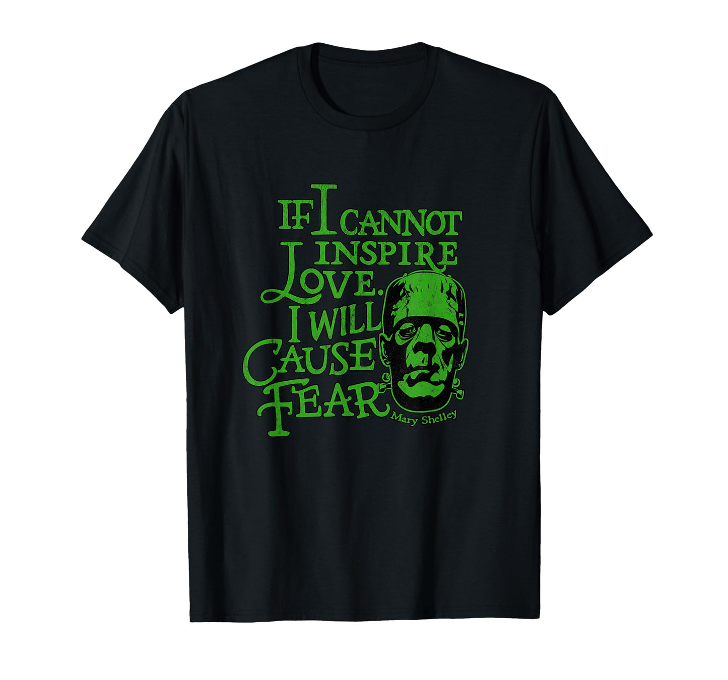 Frankenstein for men or women, Mary Shelley, Literature T-Shirt