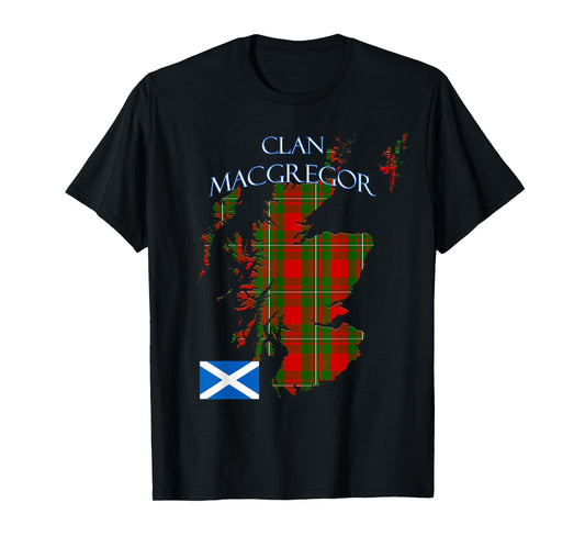 MacGregor Scottish Clan Tartan Scotland T-Shirt
