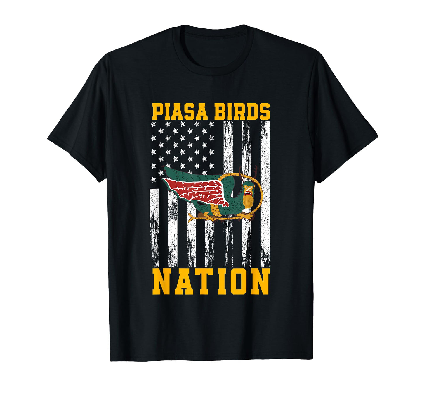 Southwestern Piasa Birds Logo Nation HS T-Shirt