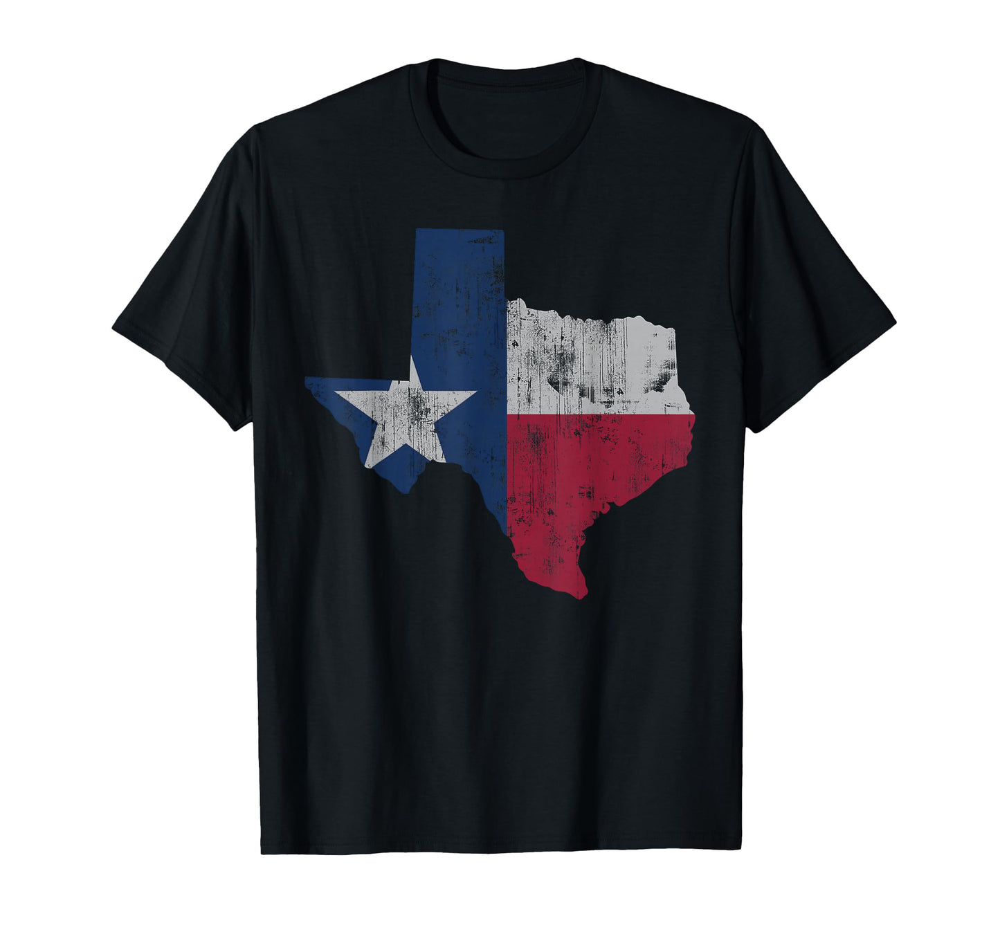 Retro Texas Flag Map Men Women Kids Youth Boys Girls Toddler T-Shirt Small