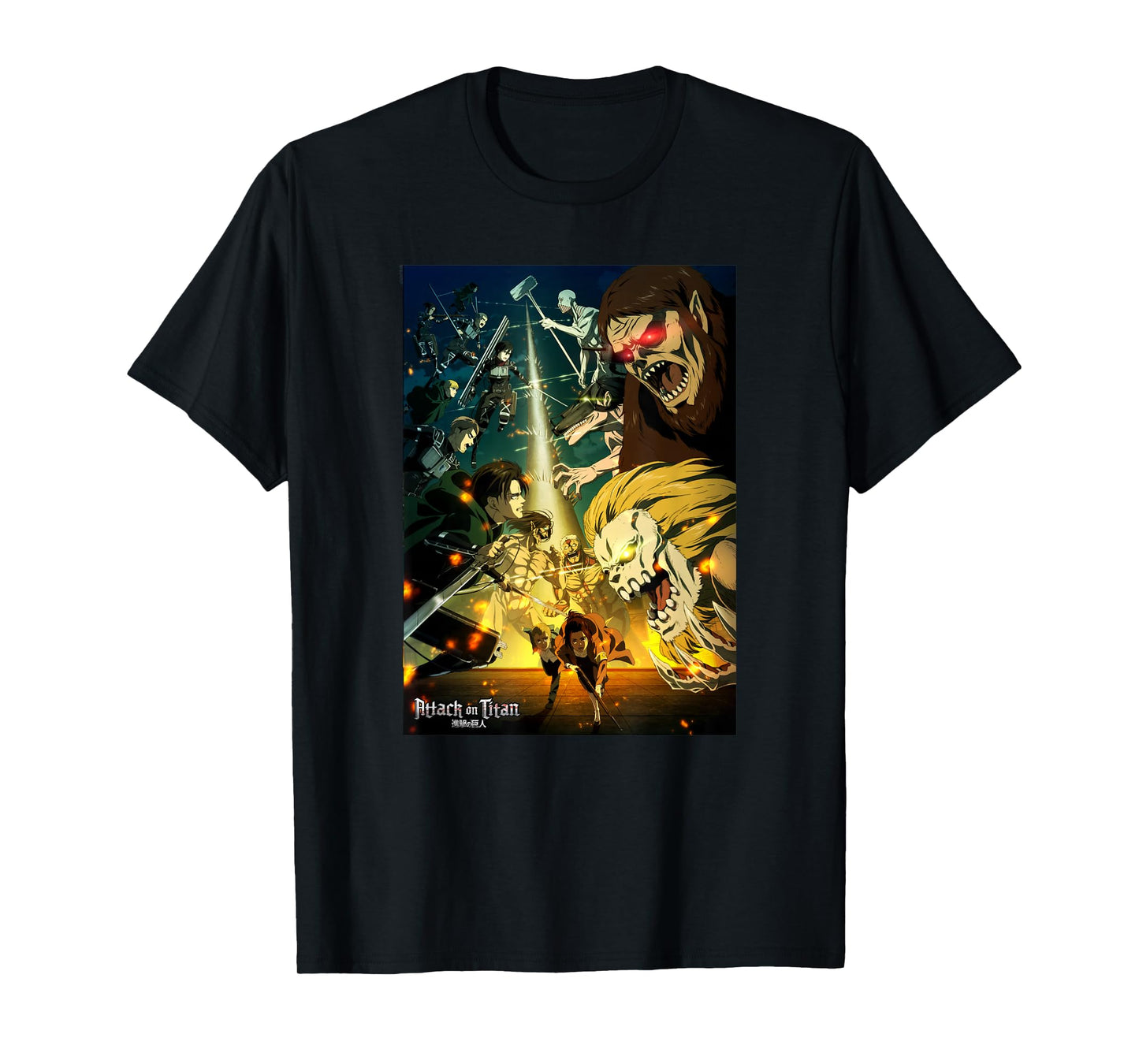 Attack on Titan Season 4 Final Season Poster Anime T-Shirt