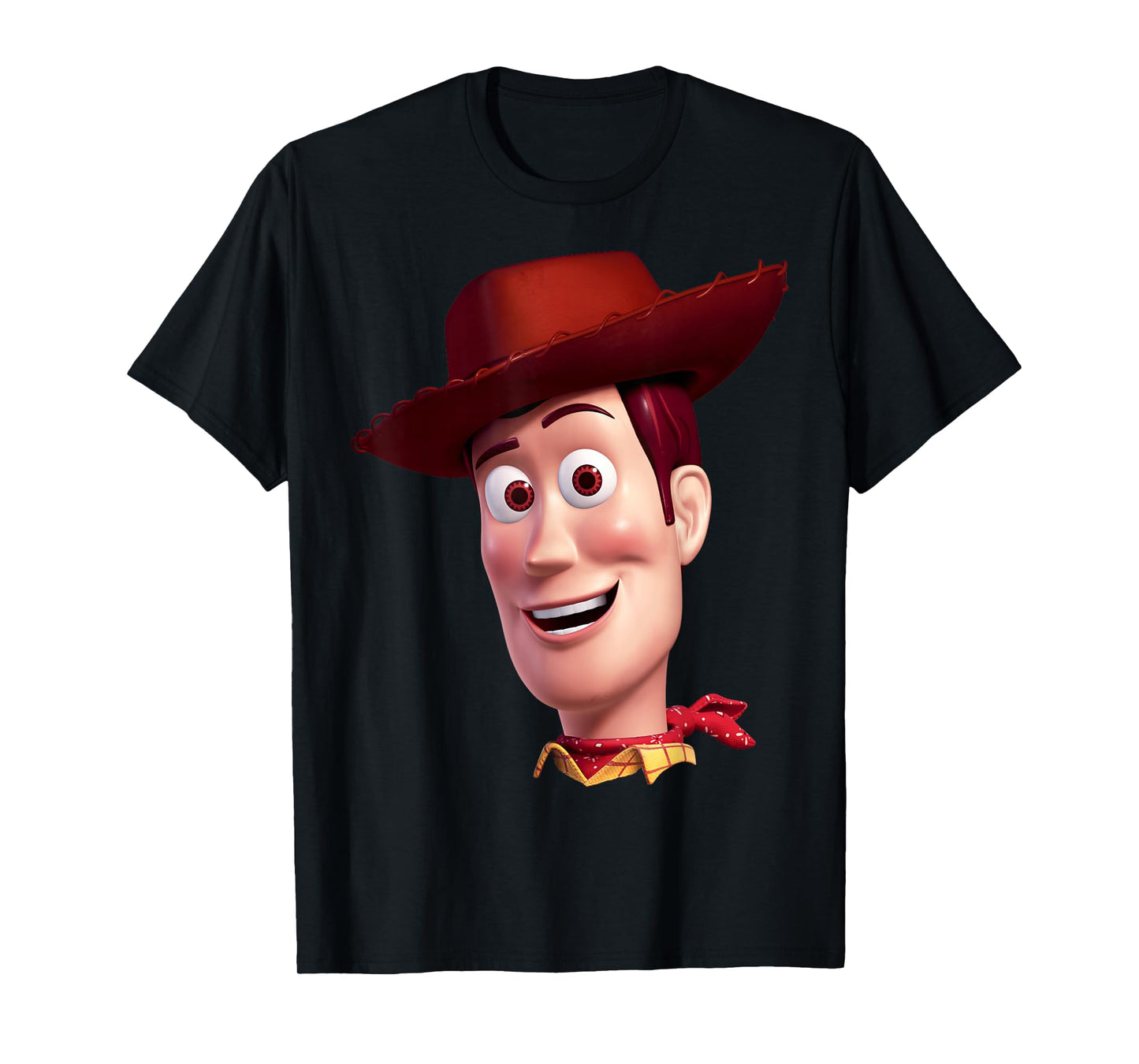 Disney Pixar Toy Story Woody Big Face T-Shirt