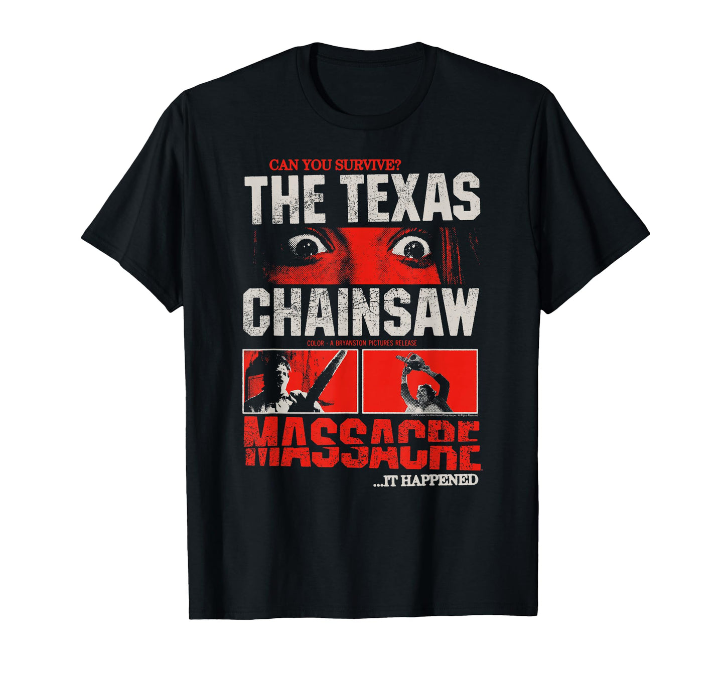 The Texas Chainsaw Massacre Can You Survive Eyes Horror T-Shirt