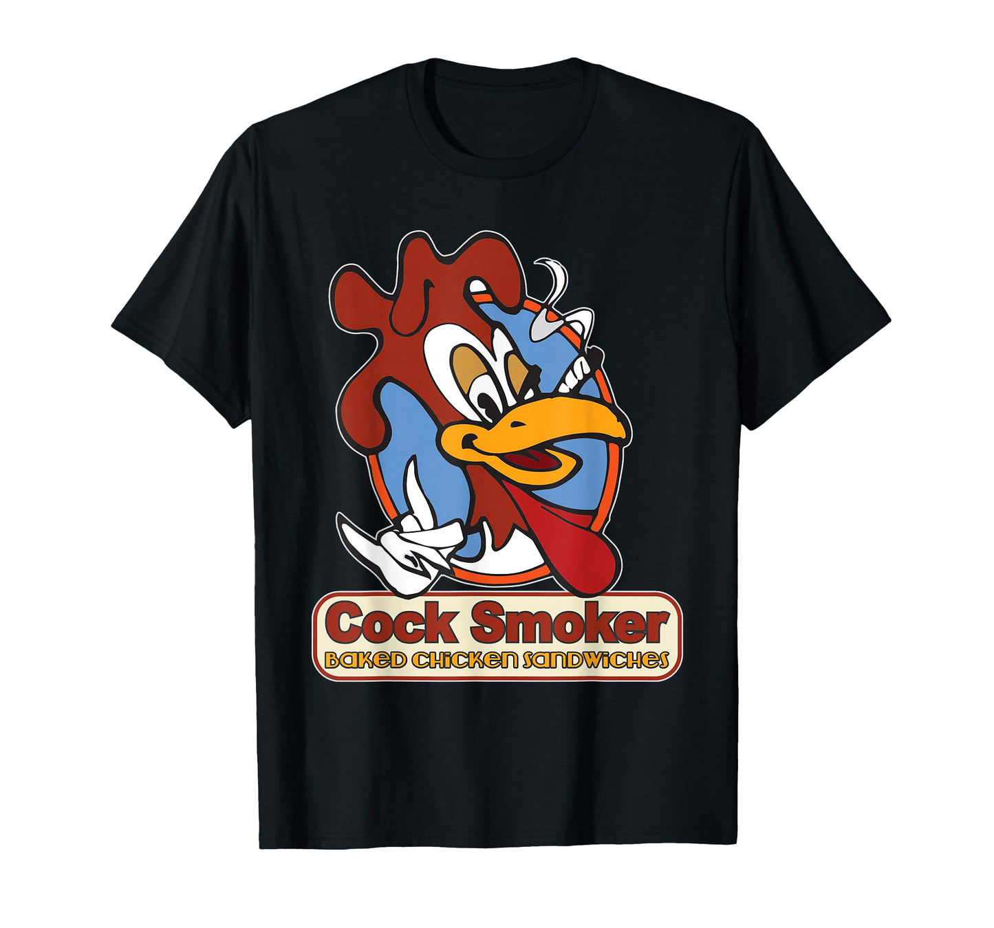 Kevin Smith Jay & Silent Bob Reboot Cock Smoker Logo Dark T-Shirt