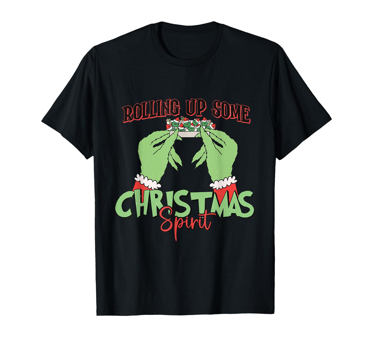 Rolling Up Some Christmas Spirit Xmas Tree Cakes T-Shirt
