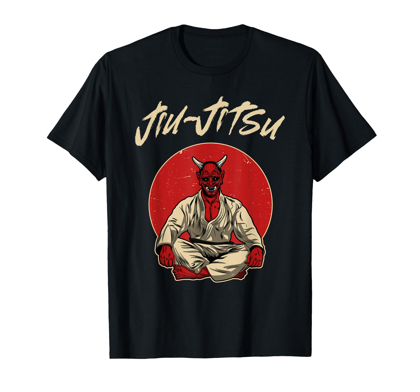 Japanese Oni Demon - Brazilian Jiu-Jitsu, MMA, BJJ T-Shirt