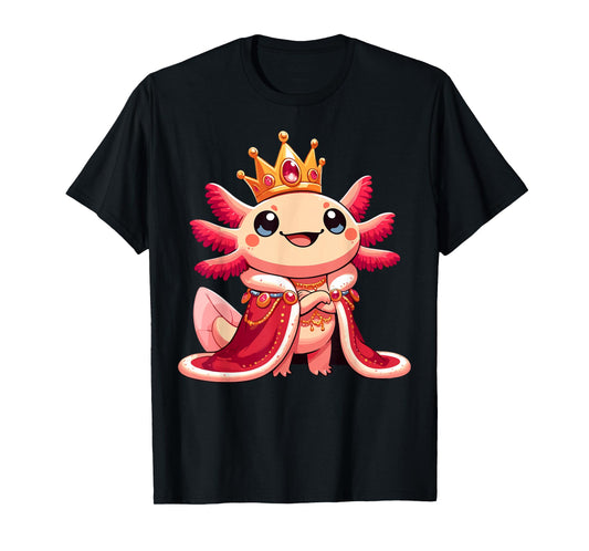 Axolotl Queen Anime Cute Kawaii Axolotl T-Shirt