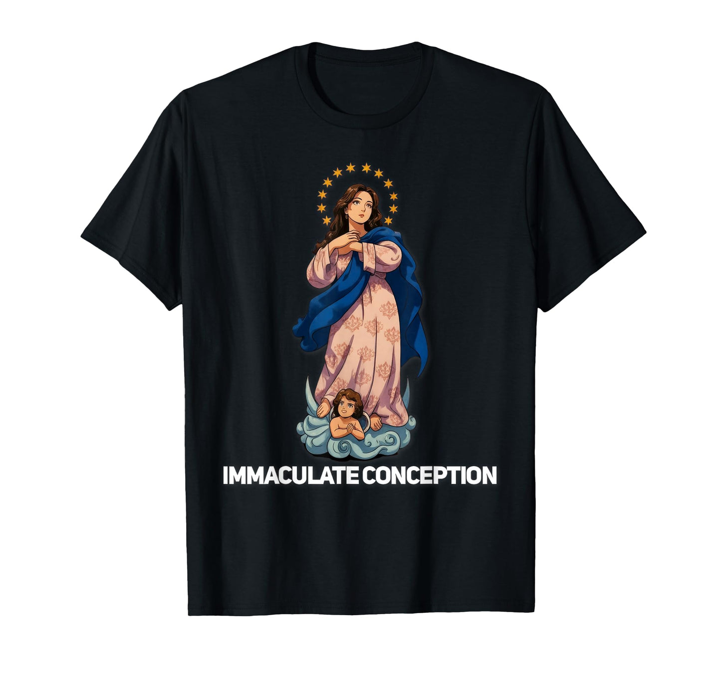 Immaculate Conception Mary Breviarium Traditional Catholic T-Shirt
