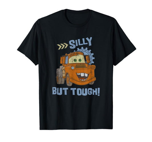 Disney Pixar Cars Silly But Tough Tow Mater Distressed T-Shirt