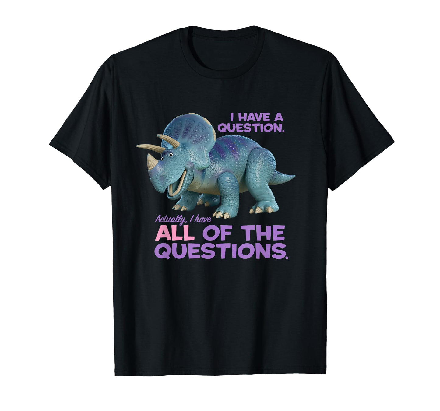 Disney and Pixar Toy Story 4 Trixie Questions T-Shirt