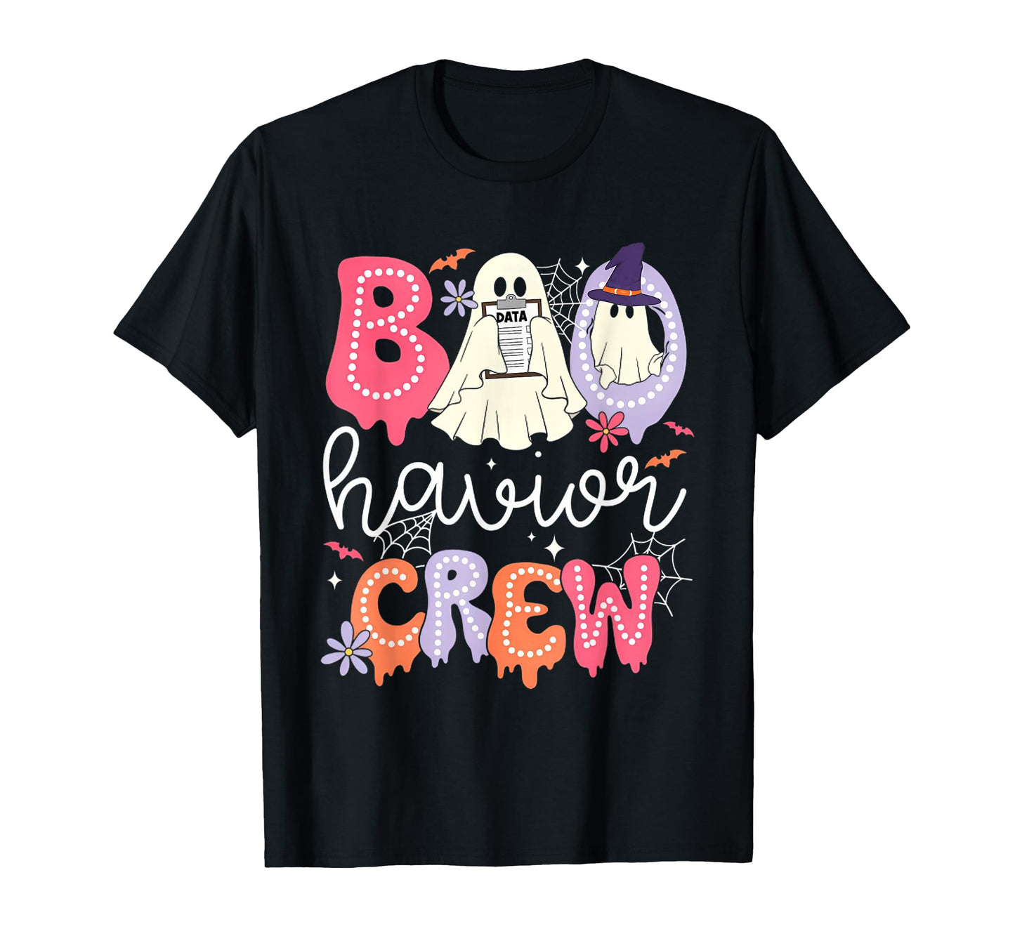 Boo-Havior Crew Behavior Analyst Halloween Therapy T-Shirt