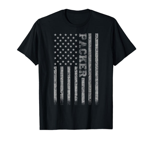 Packer American Flag T-Shirt