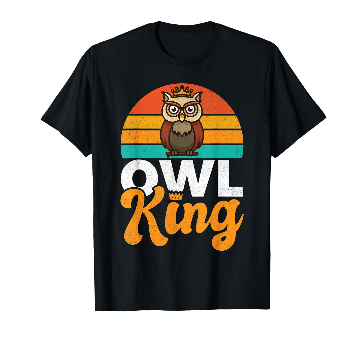 Owl King Owl T-Shirt