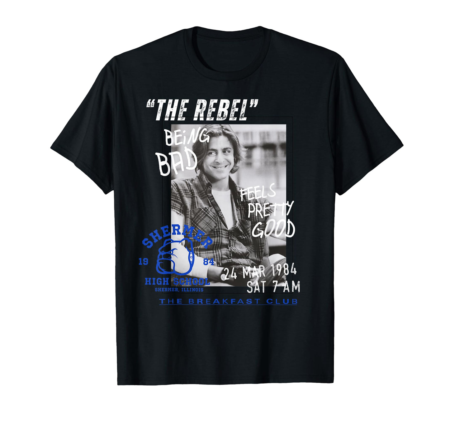The Breakfast Club Bender The Rebel Shermer High T-Shirt