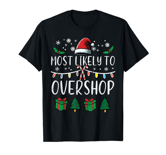 Christmas Overshop Xmas Matching Family Sister Girls Women T-Shirt