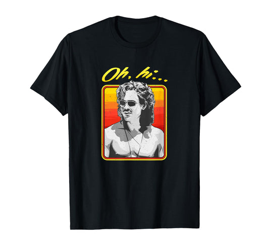 Stranger Things Billy Greyscale Oh Hi Boxed T-Shirt