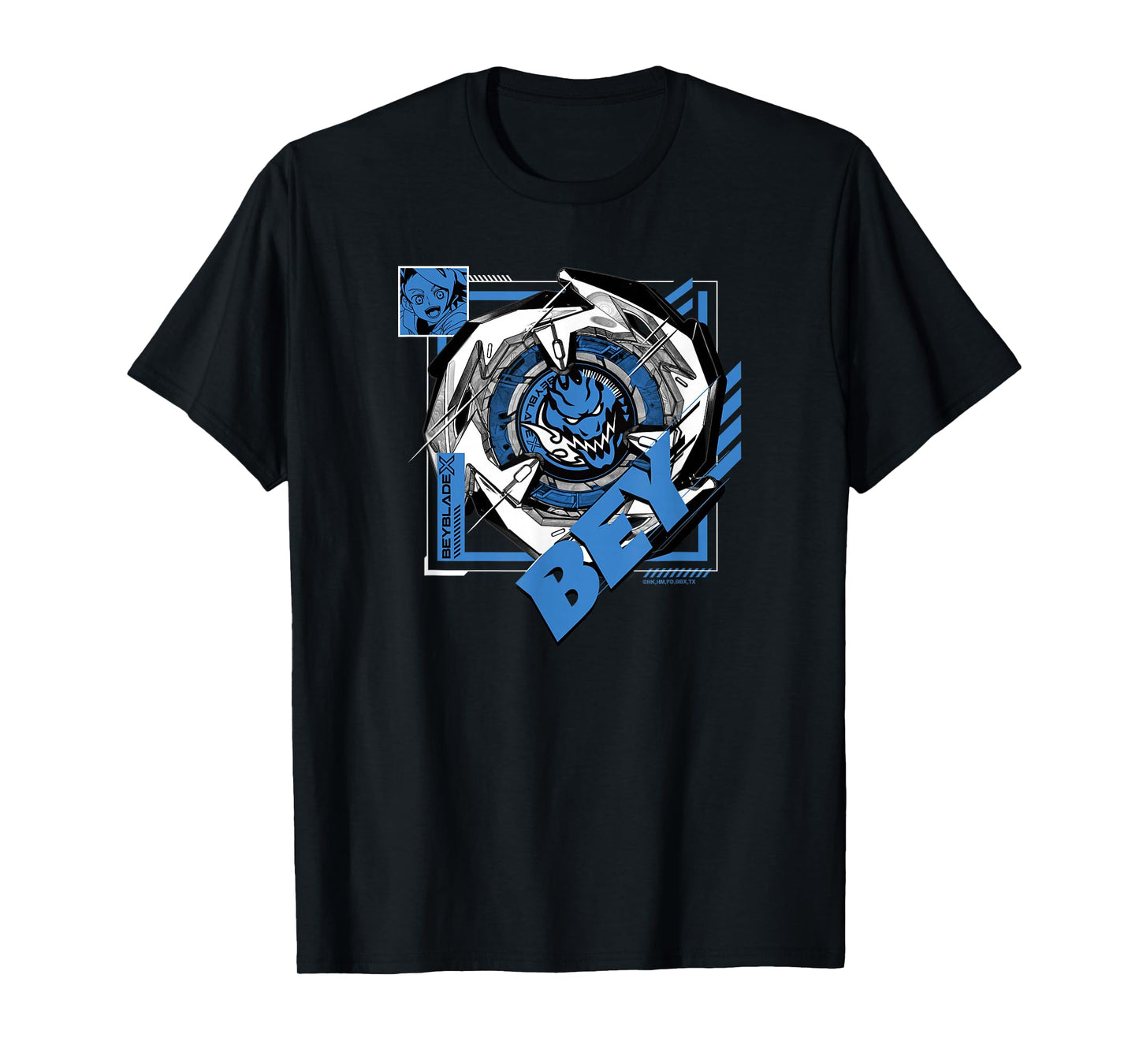 Beyblade X Jaxon Cross Sword Drain T-Shirt