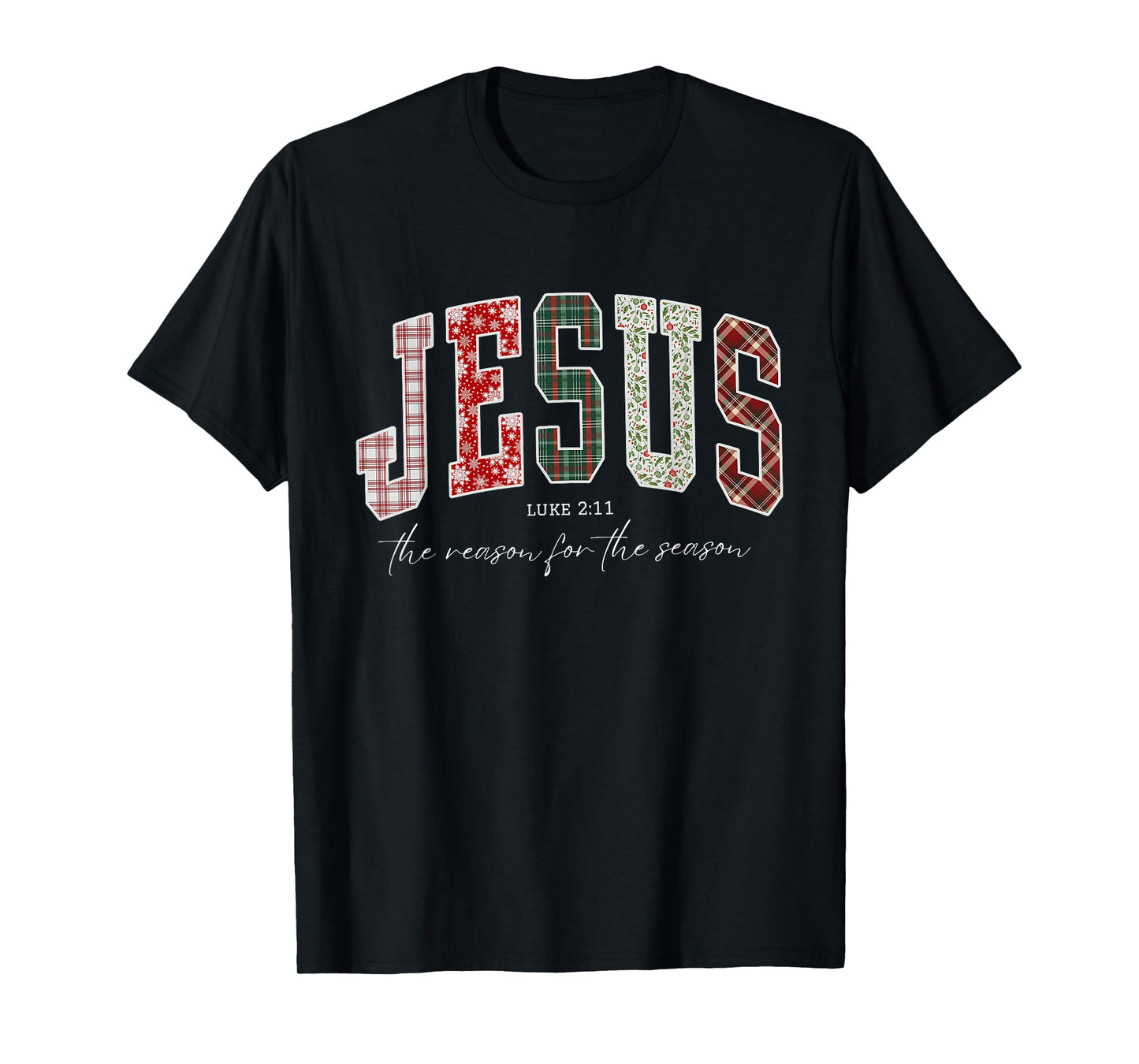 Jesus The Reason for The Season Christmas Christian Jesus T-Shirt