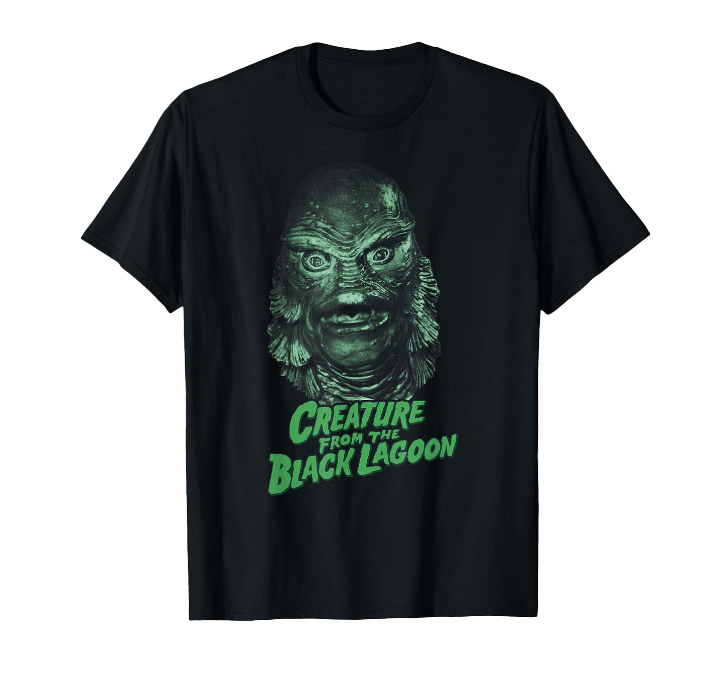 Universal Monsters Creature from The Black Lagoon Portrait T-Shirt Small