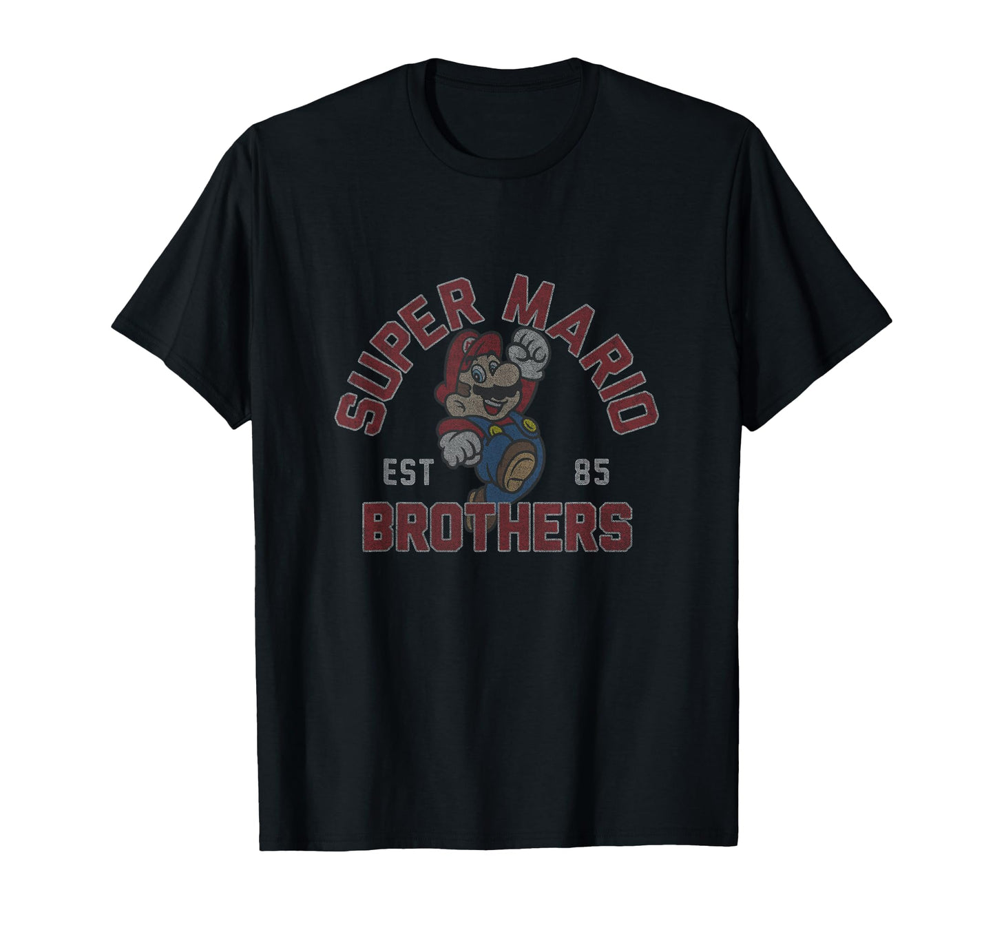 Super Mario Brothers EST 85 Mario Jumping Portrait Tank Top