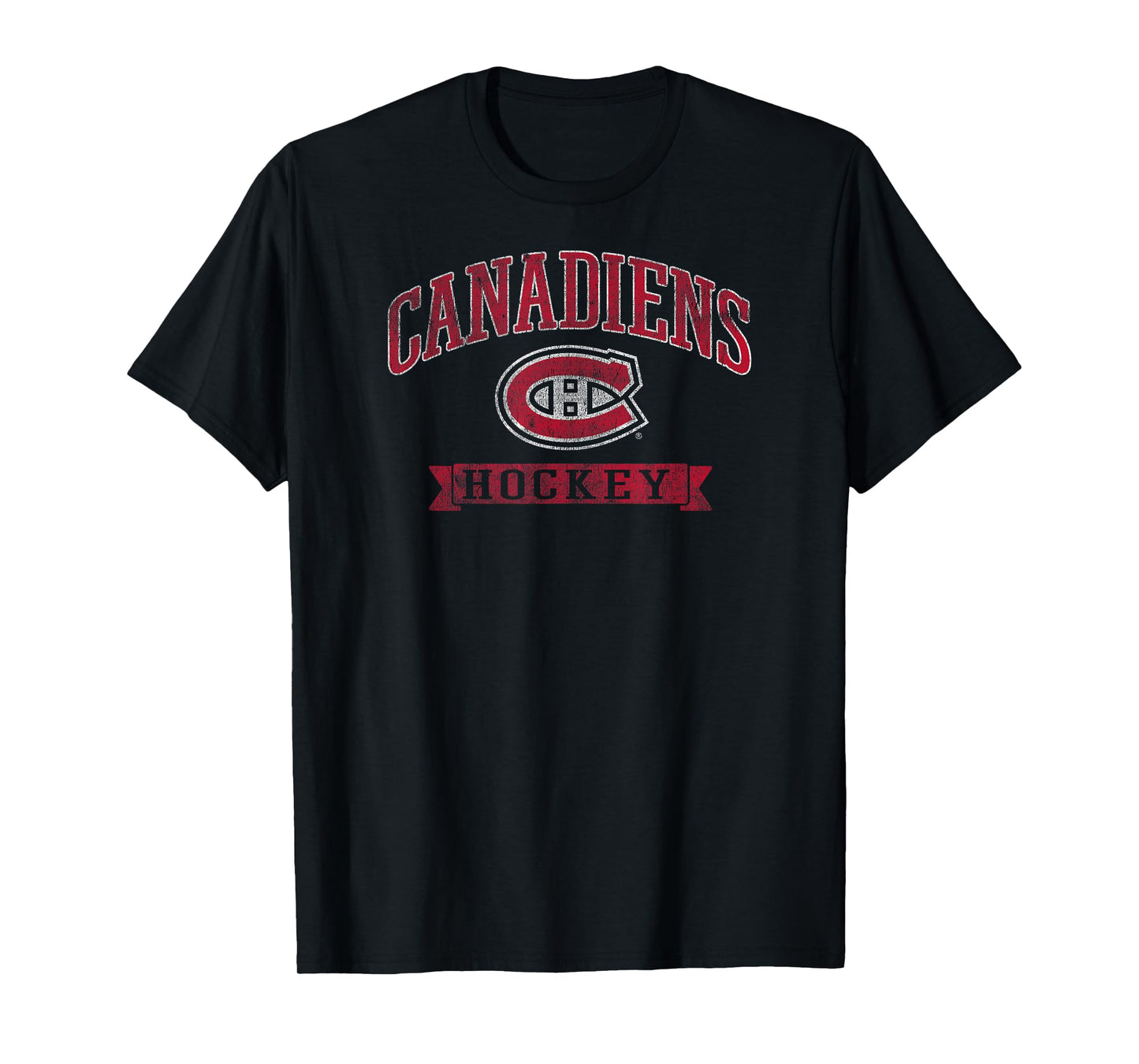 Montreal Canadiens Vintage Hockey Blue Officially Licensed T-Shirt