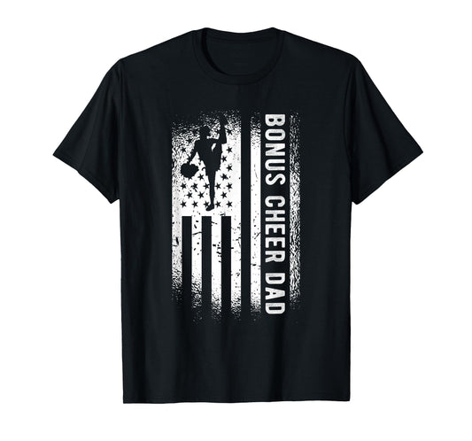 Bonus Cheer Dad - Cheer Step Dad T-Shirt