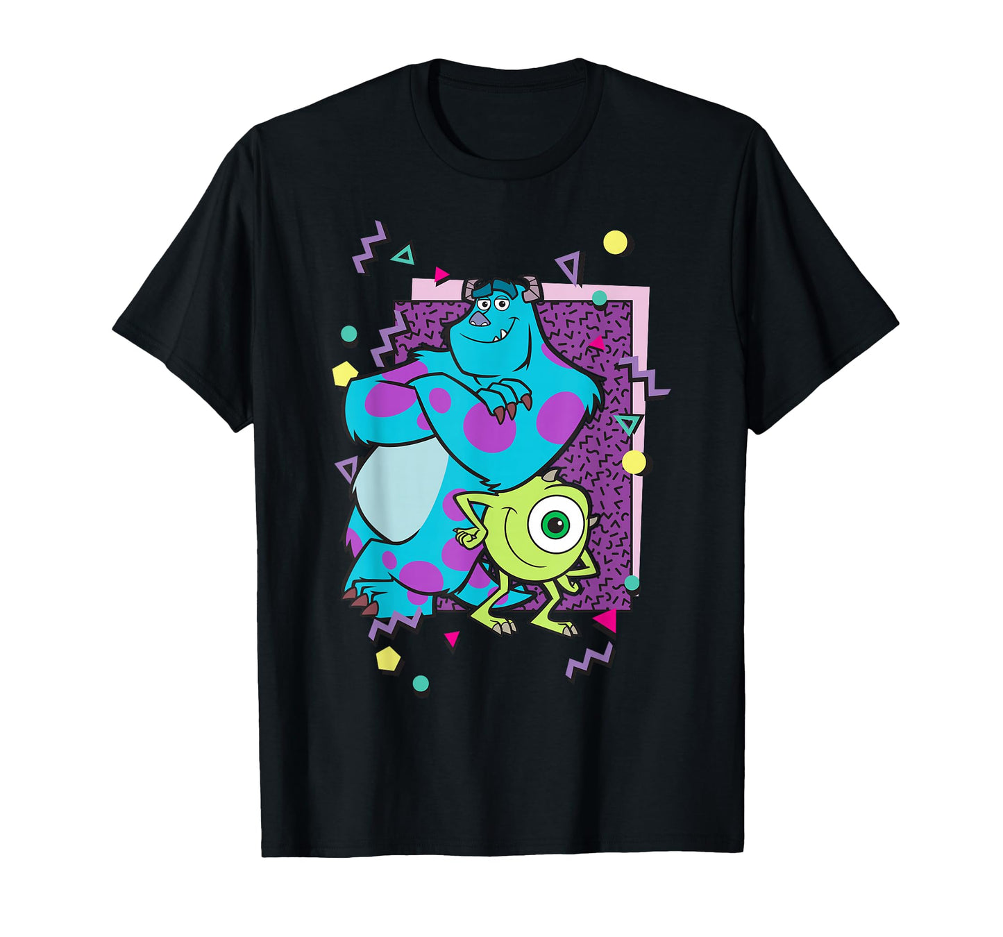 Disney Pixar Monsters Inc. Mike And Sully 90's Style T-Shirt