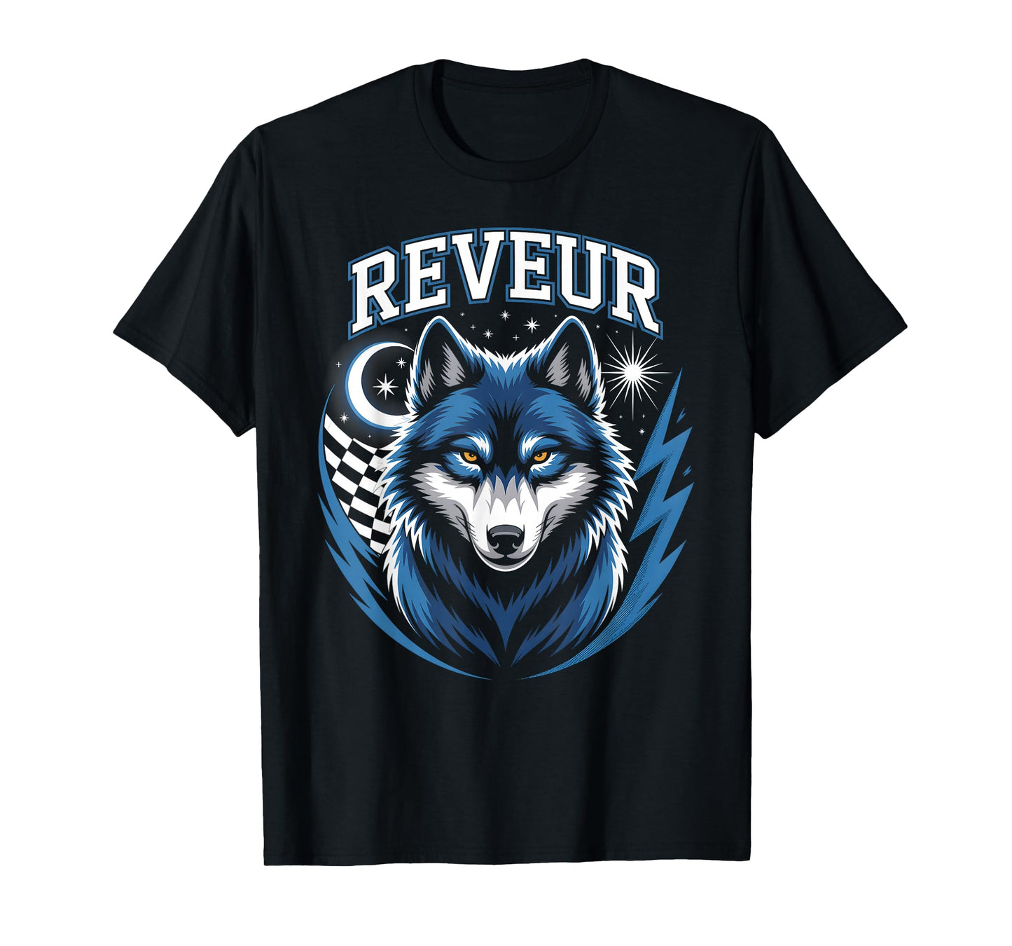 Team Reveur House Shirt Blue Reveur House of Dreamers Wolf T-Shirt