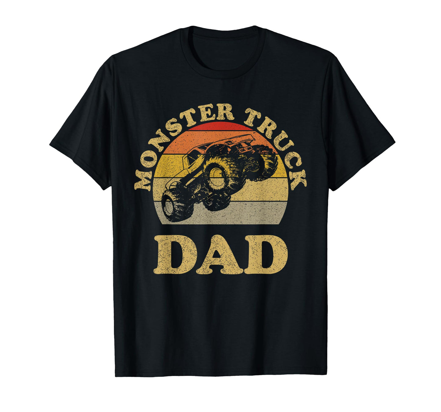 Monster Truck Dad Shirt Retro Vintage Monster Truck Shirt T-Shirt