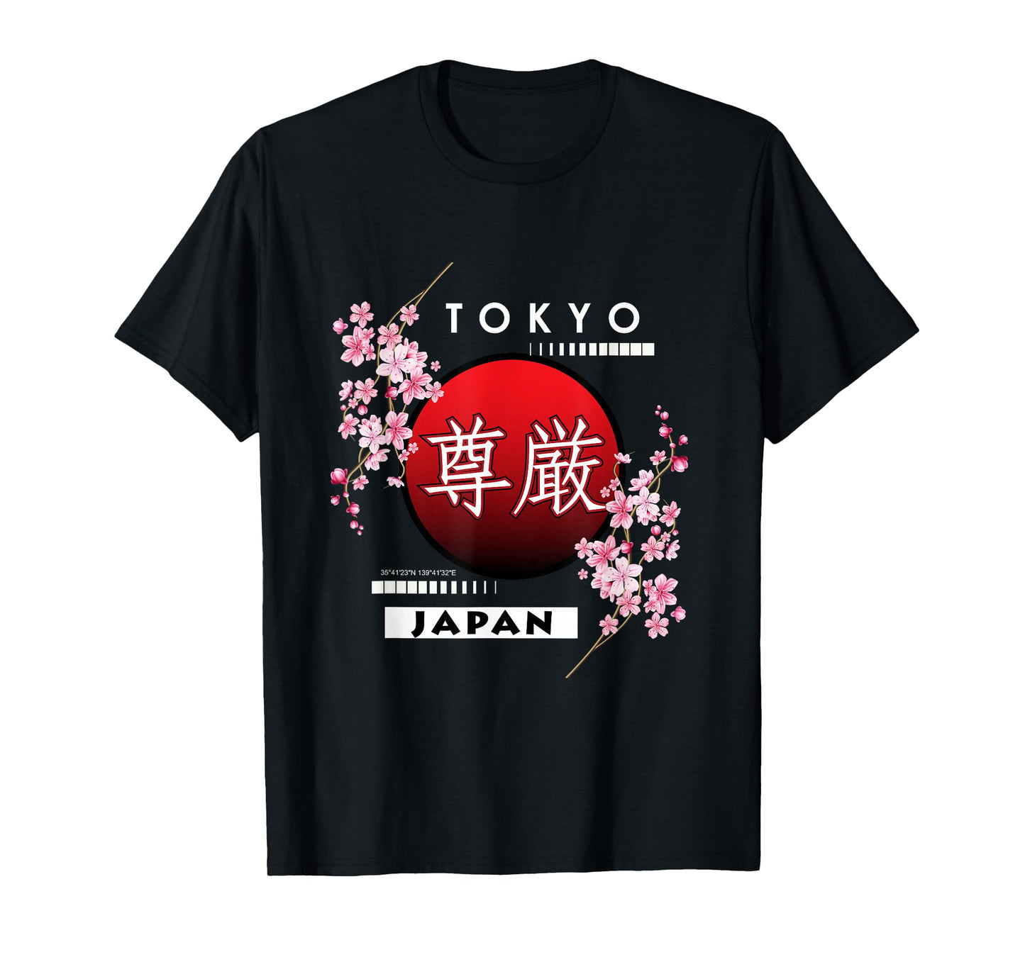 Sakura Cherry Blossom of Big City in Japan, Tokyo T-Shirt