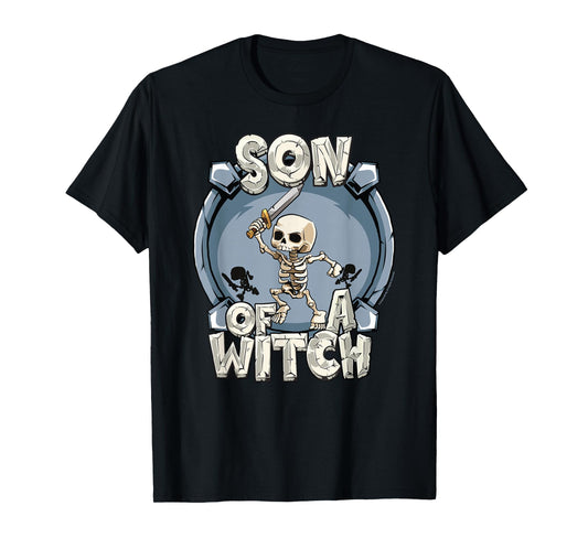 Clash of Clans Son Of A Witch Skeleton Logo T-Shirt