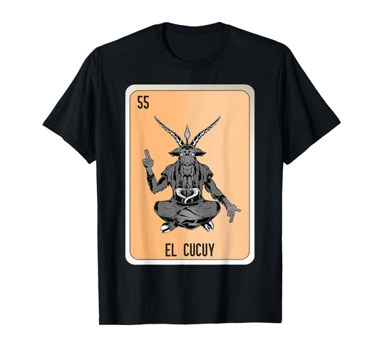 El Cucuy Mexican Slang Chicano Bingo Cards T-Shirt