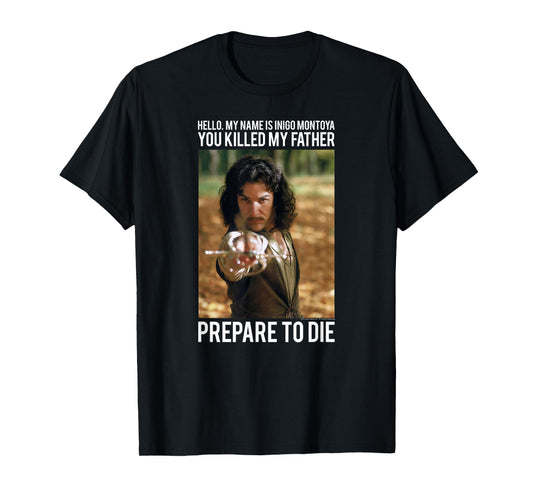 The Princess Bride Hello. My Name is Inigo Montoya Photo T-Shirt