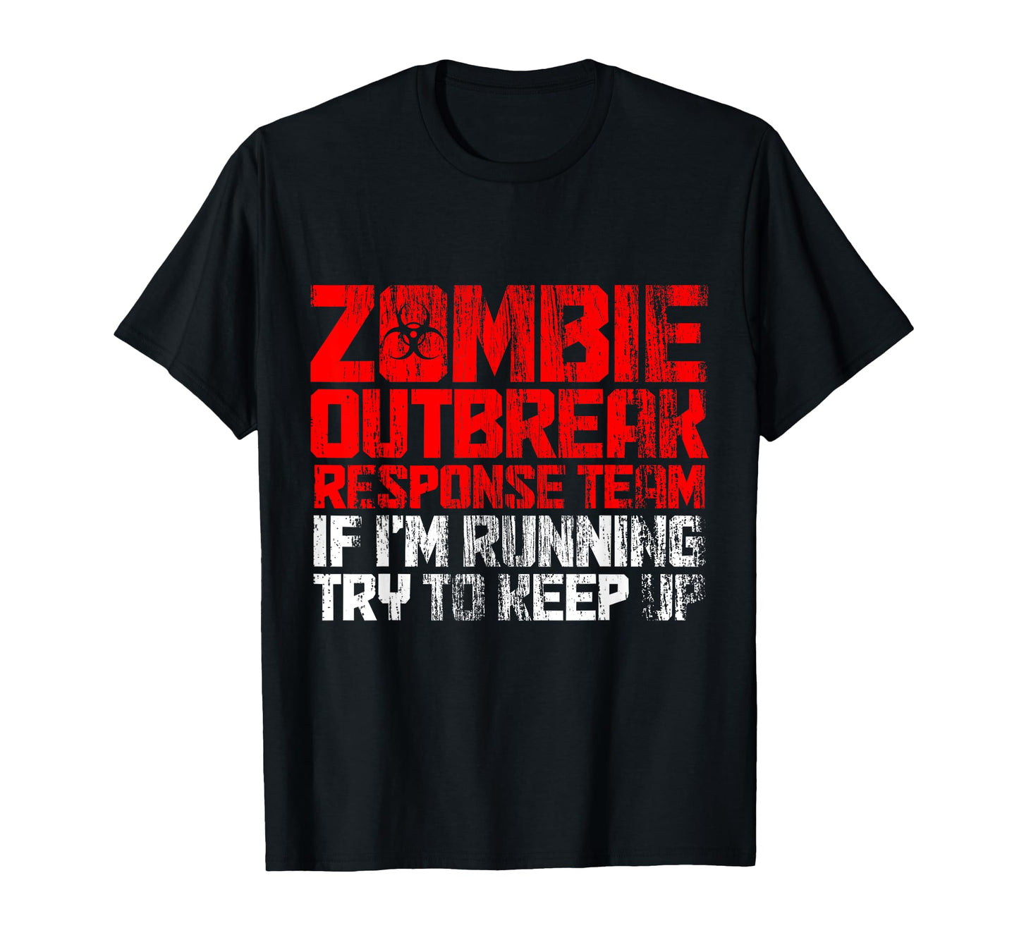 Zombie Hunter Team Funny Halloween Matching Group Costume T-Shirt
