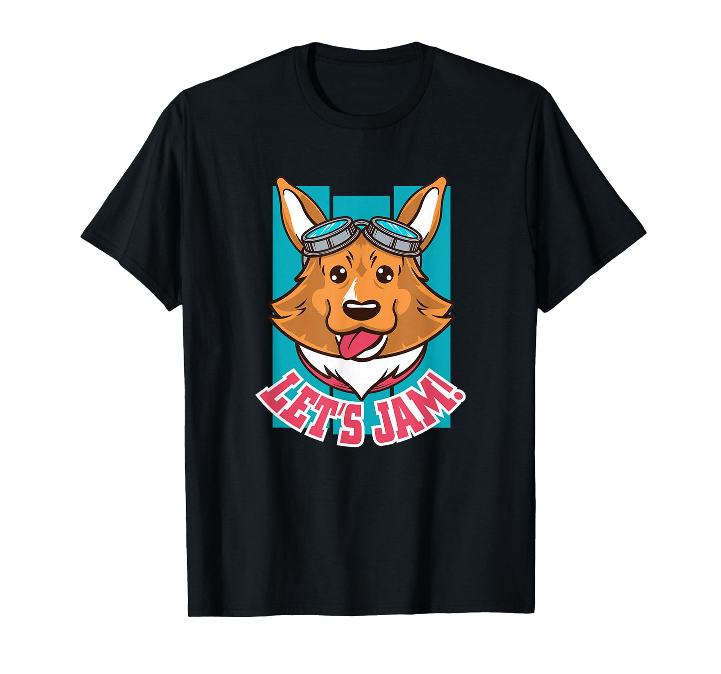 Let's Jam | Corgi Dog T-Shirt