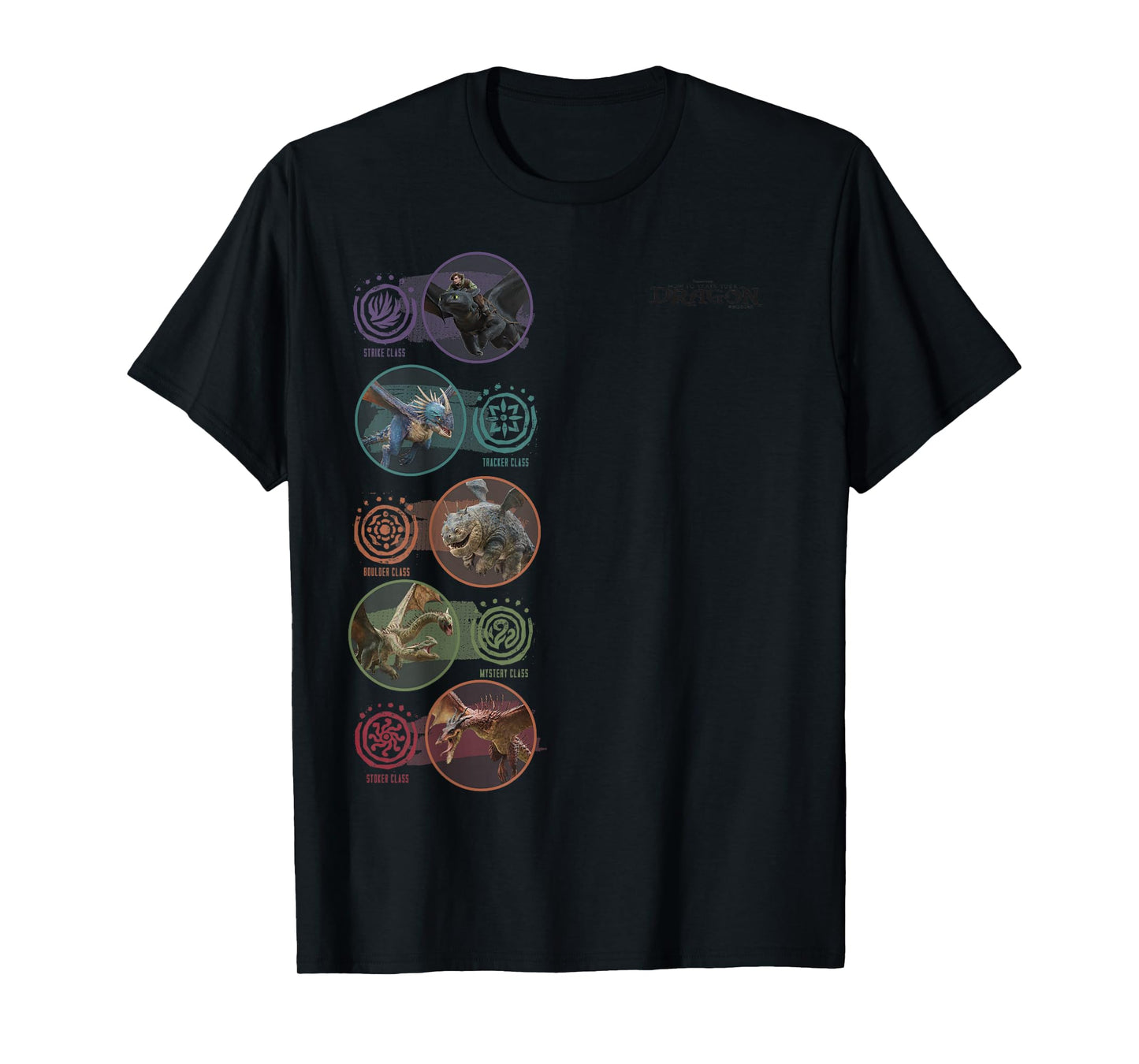DreamWorks Dragons Class Types T-Shirt