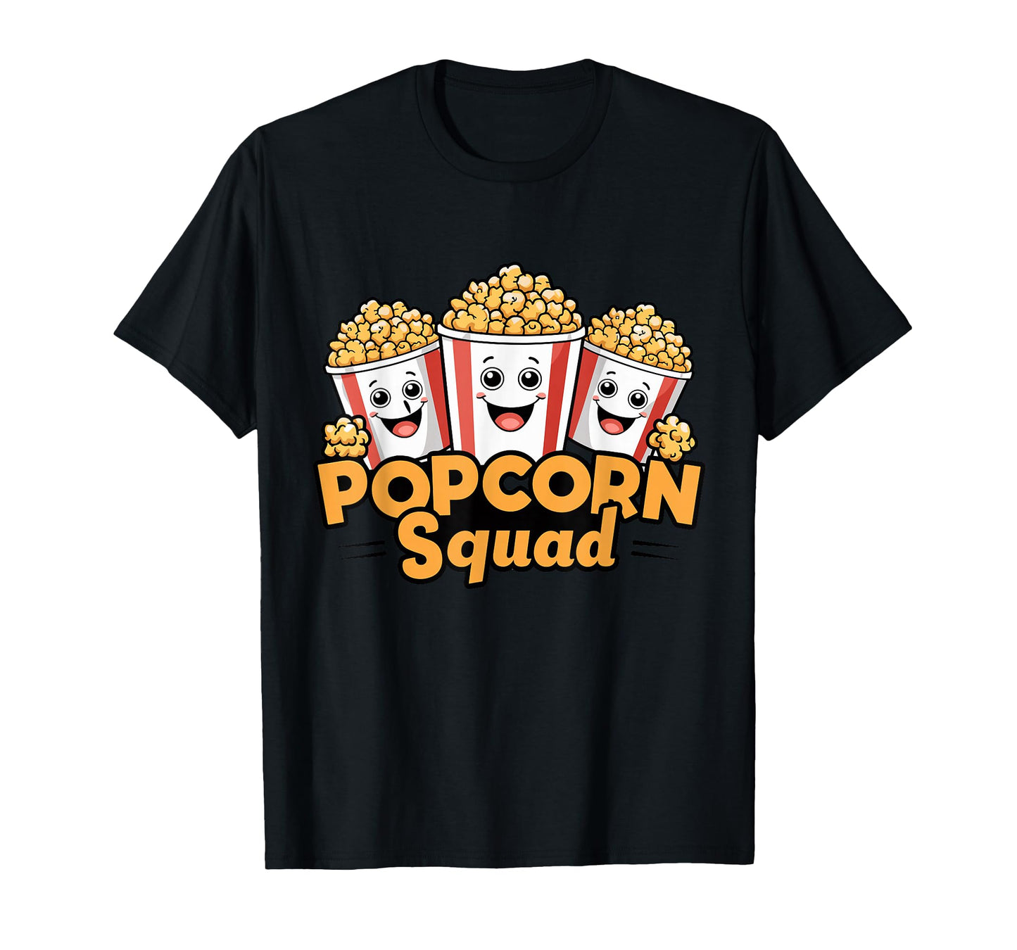 Popcorn Squad Funny Cinema Movie Film Food Snack | Popcorn T-Shirt