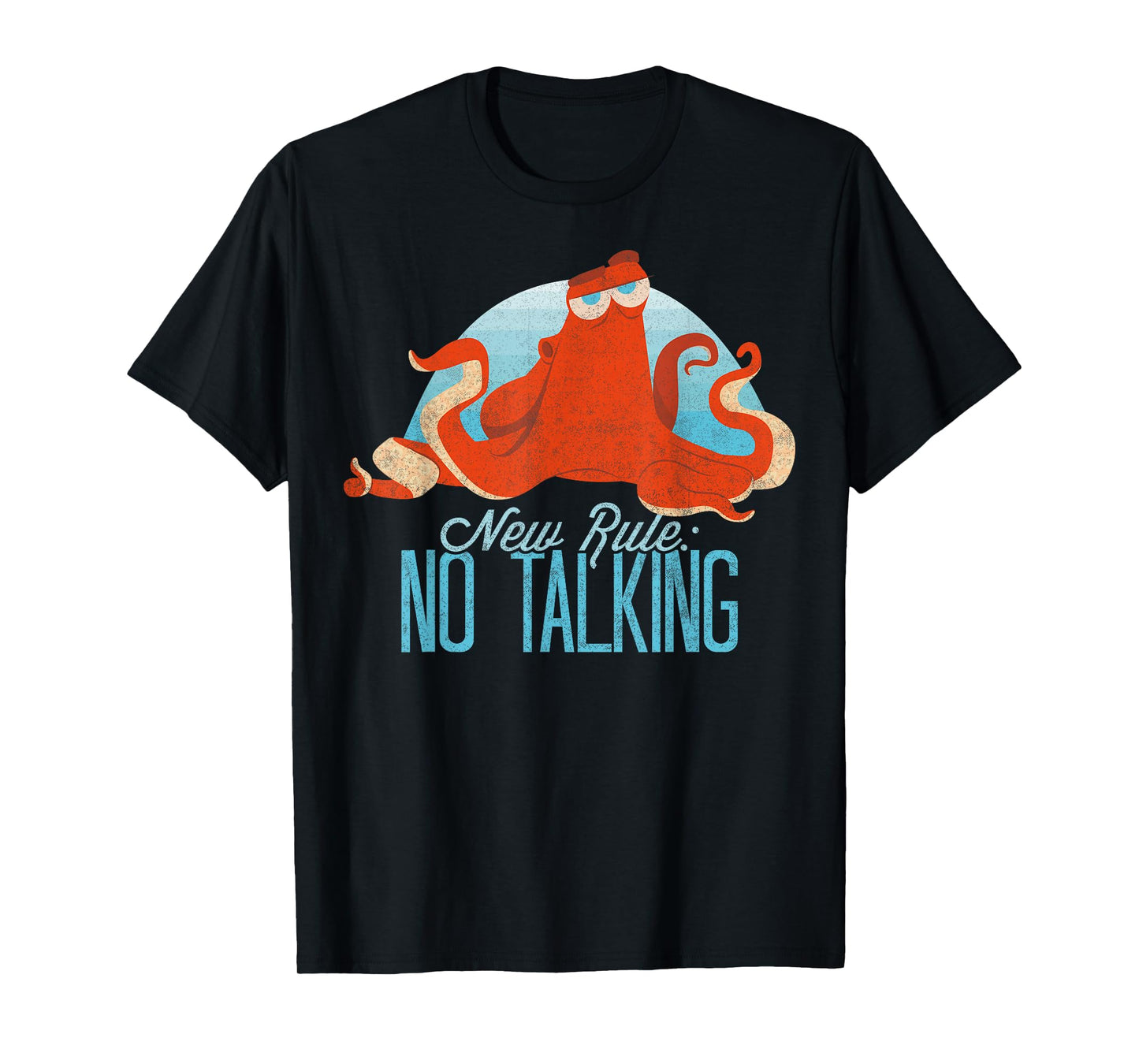 Disney Pixar Finding Dory Hank No Talking Sassy Portrait T-Shirt