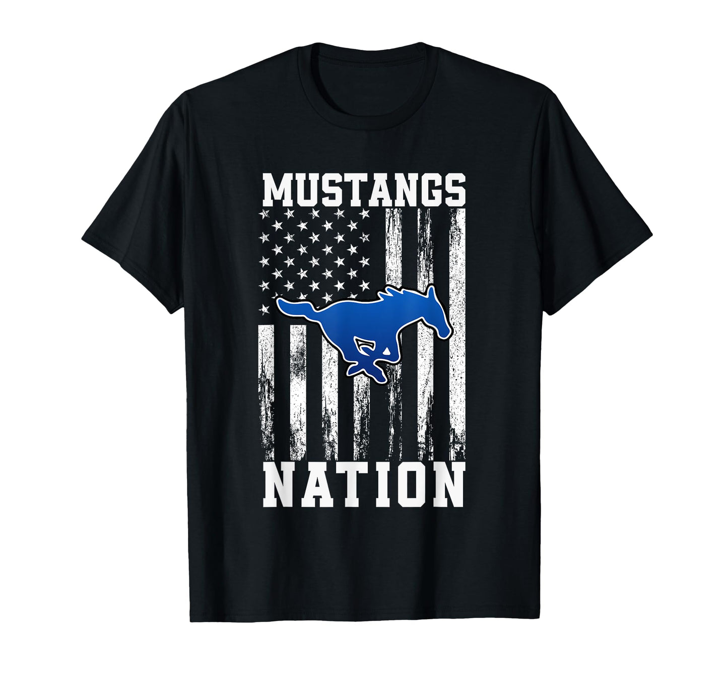 Tuslaw Mustangs Logo Nation HS T-Shirt