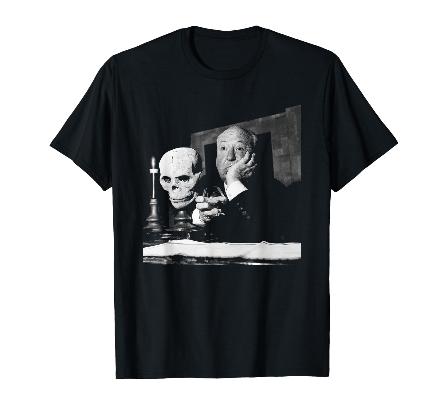 Alfred Hitchcock Psycho Film Master of Suspense Director T-Shirt