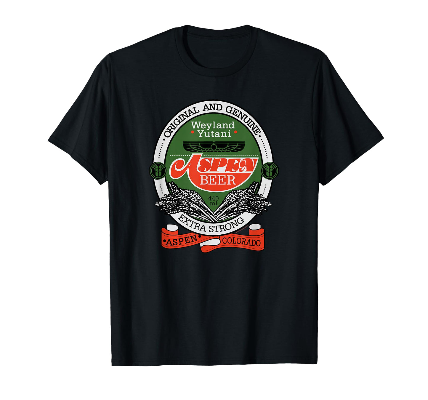 Alien: Romulus Weyland-Yutani Aspen Beer Logo T-Shirt