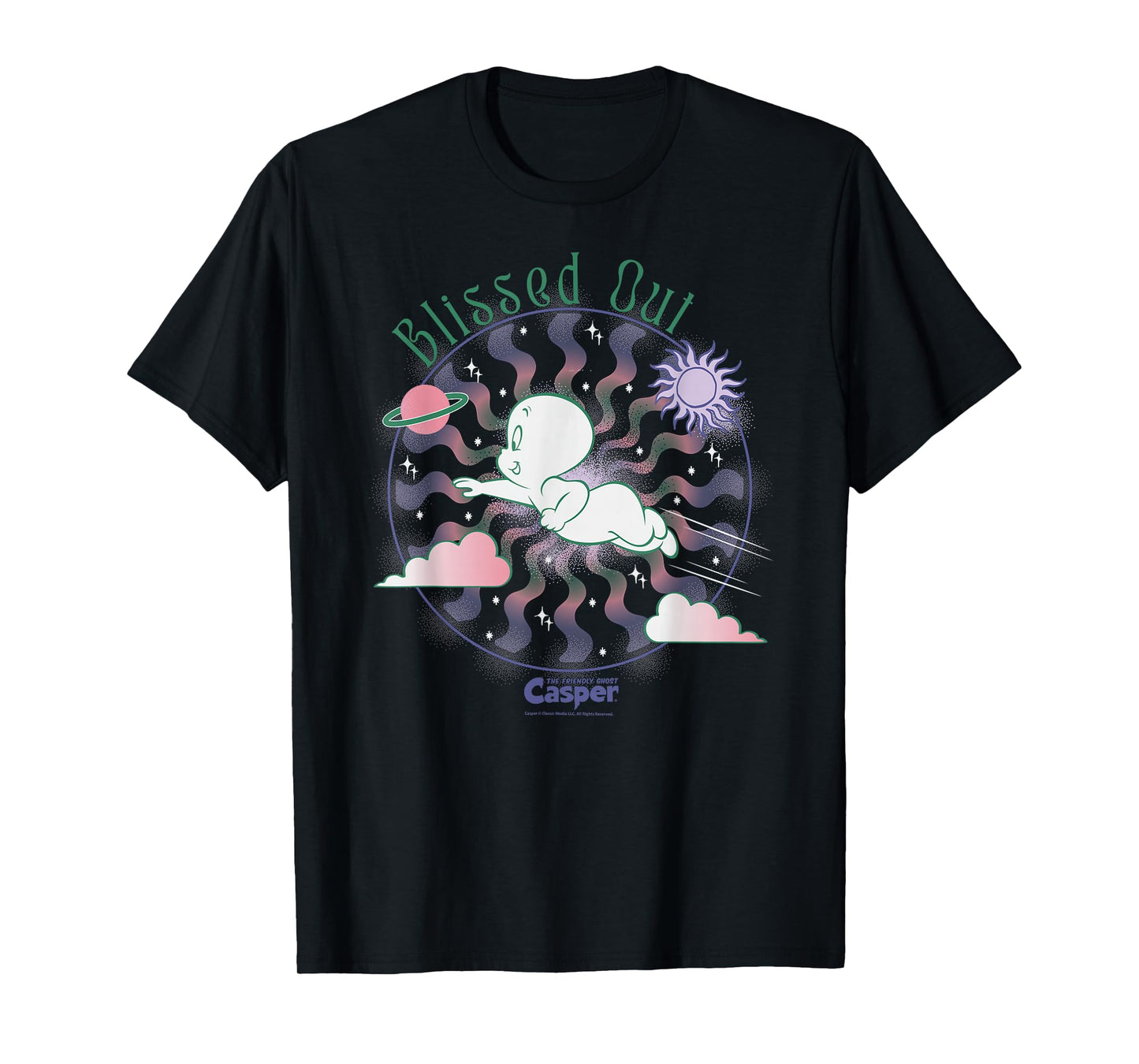 Casper The Friendly Ghost Blissed Out T-Shirt