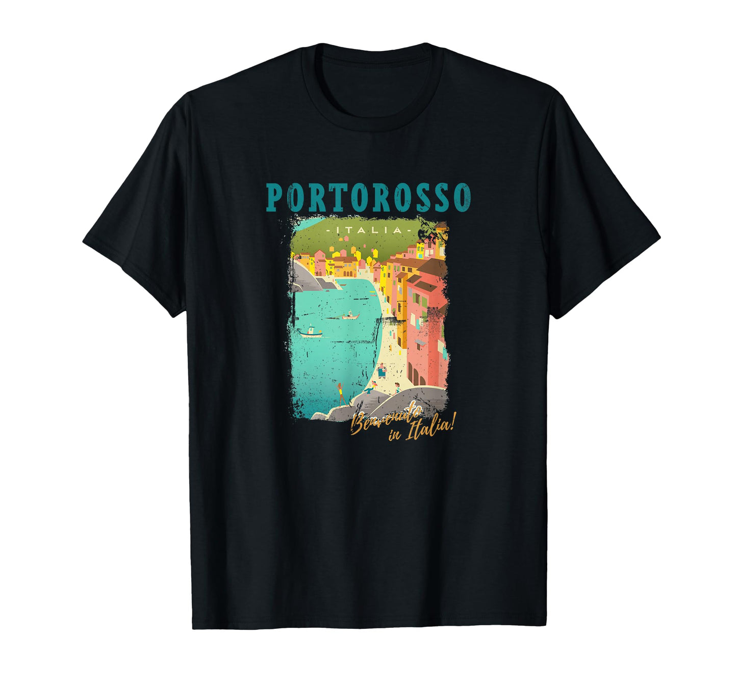 Disney Pixar Luca Portorosso Benvenuto in Italia T-Shirt