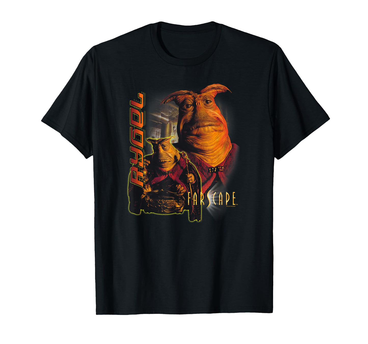 Farscape T-Shirt - Men's Black Small Classic Fit Crew Neck Short Sleeve T-Shirt