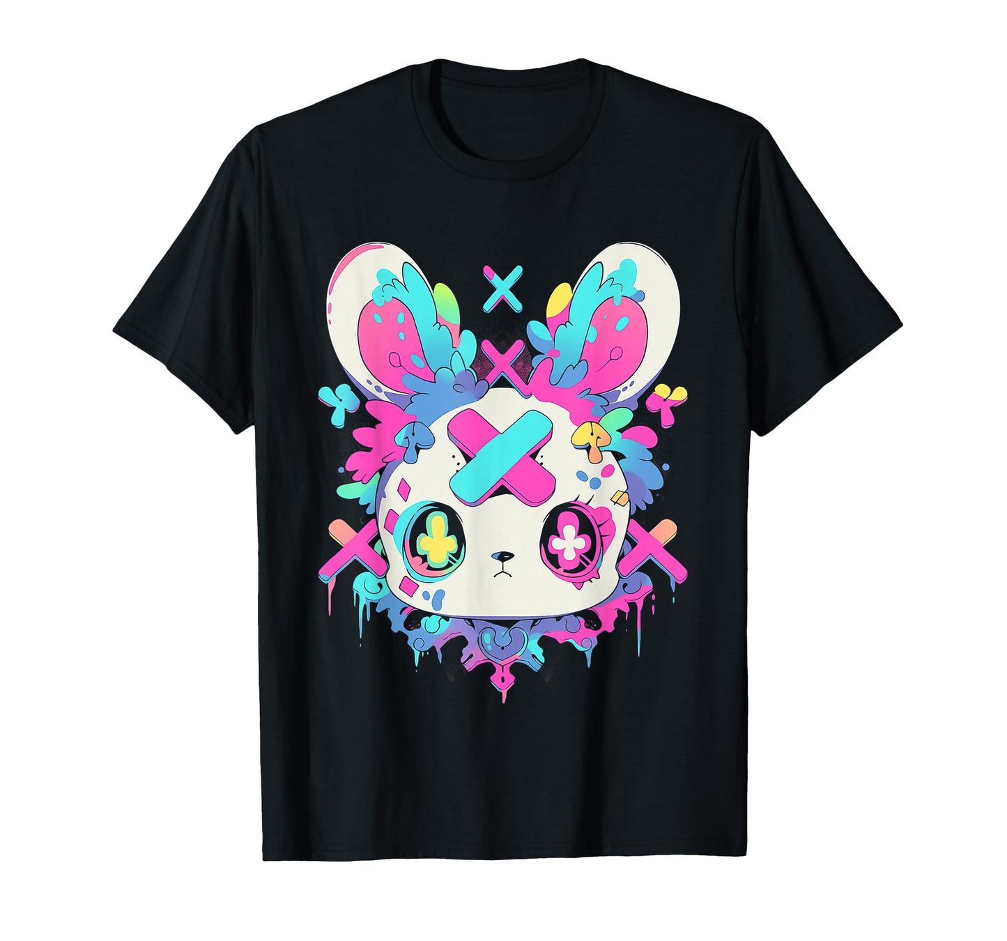 Kawaii Bunny | Menhera Yami Kawaii Decora Kei Pastel Goth T-Shirt
